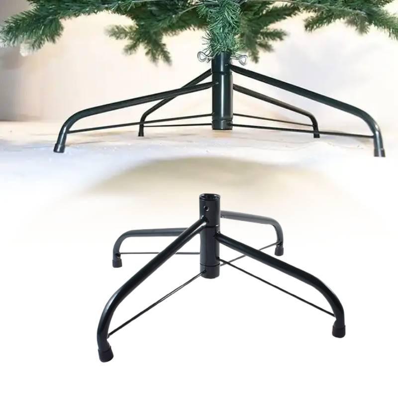 Green Tree Christmas Metal Stand Holder Bases Xmas Decoration Tools Durable
