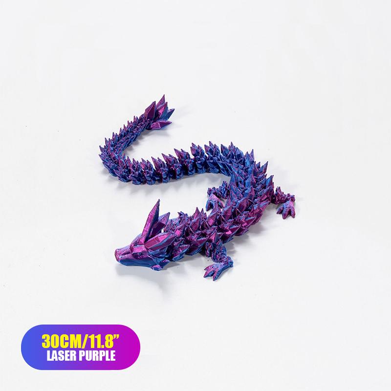 3D Imprimat Gem Dragon Articulat Rotativ 3D Dragon Jucărie Mystery Dragon Ouă Articulații Posibile Fidget Jucărie Surpriză Pentru Autism ADHD