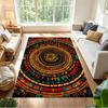 Mystic Tribal Pattern Art Non-Slip Home Carpet Design for Office Decor Living Room Gift