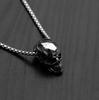Fashionable Personality Domineering Skull Pendant Necklace Men's Gothic Punk Style Unique Charm Party Accessories Gift