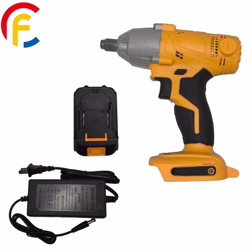 Cordless High Torque Lithium Impact Wrench with Torque Limiting and Portable Design
