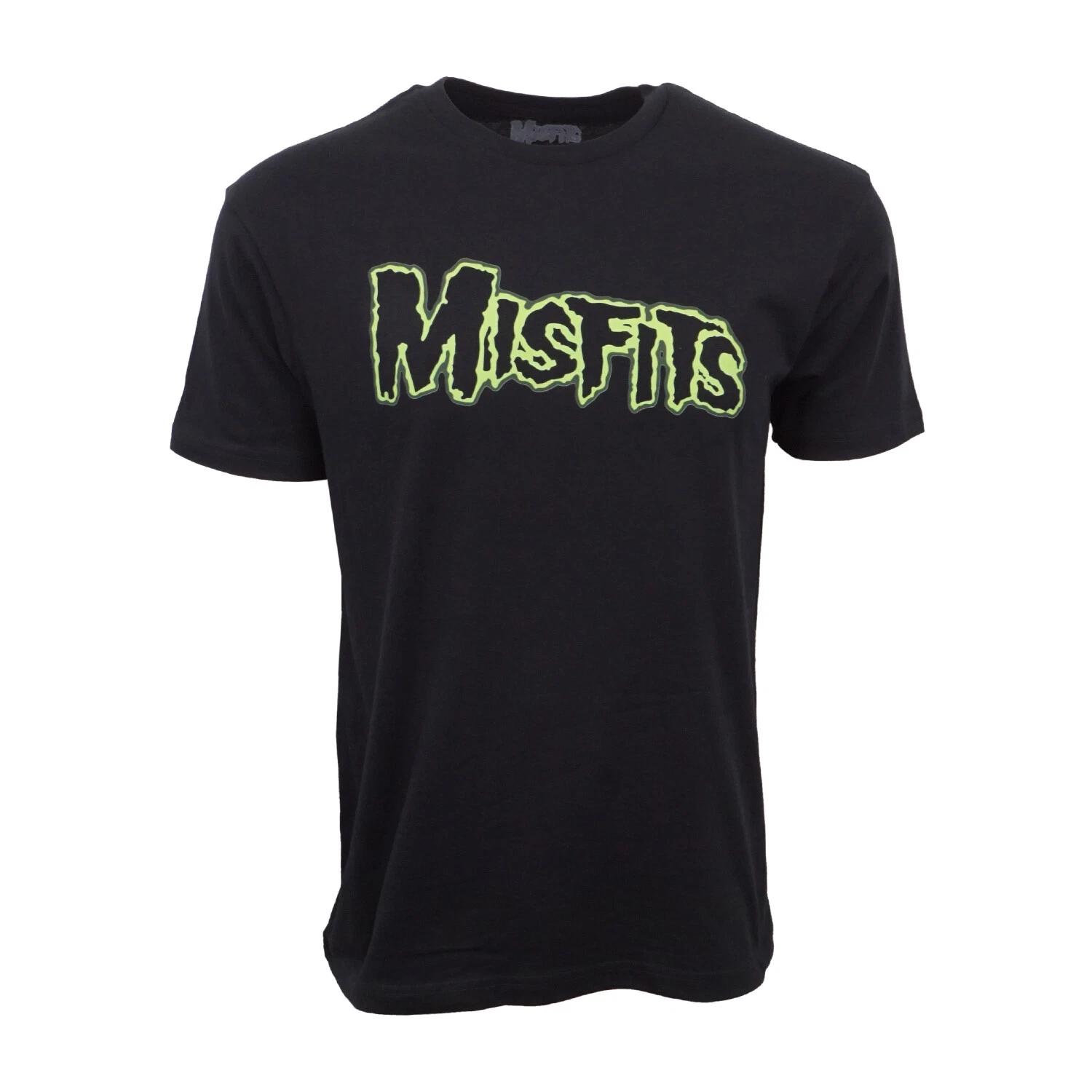 Unisex Adult Casual Graphic IRON FIST MISFITS LOGO T SHIRT T-Shirt S