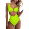 Women Sexy  Print Bikini Set Push Up Bathing Swimwear High Waist Swimsuit