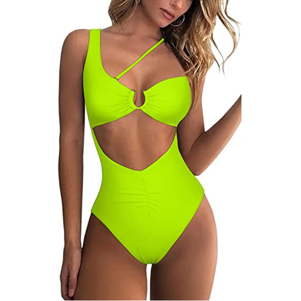 Women Sexy Print Bikini Set Push Up Bathing Swimwear High Waist Swimsuit