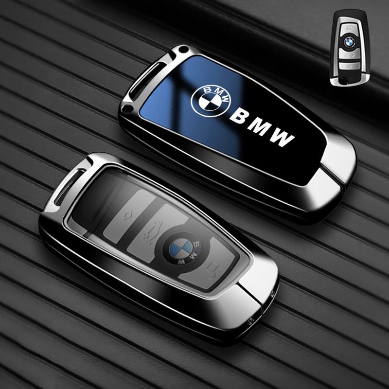 Hot 2025 Alloy Car Key Case Cover Keyless Bag For BMW 1 3 5 7 Series X1 X3 X4 X5 X6 F10 F20 F30 F25 F31 M3 F34 F11 F15 F16 Acces