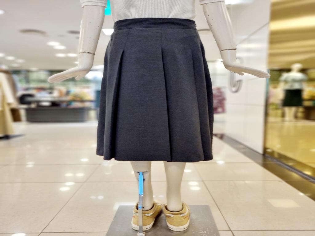 CC Collect Unbalanced Pleated Skirt E252MSD136