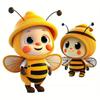 Ornament Cute Bee Car Hanging Decoration 2D 2D Car Decoration Hanging  Car Rear View