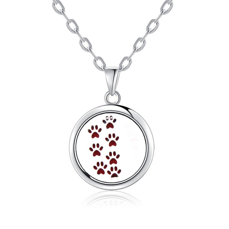 New Tree Of Life Aromatherapy Necklace Stainless Steel Essential Oil Diffuser Amulet Perfume Locket Pendant Women Jewelry Gift