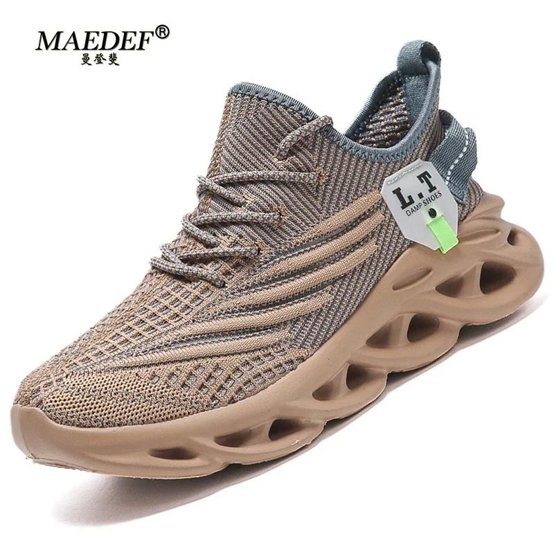 

MAEDEF женские кроссовки дышащие мужские спортивные беговые черные кроссовки женские повседневные амортизирующие кроссовкиTenis Masculino 48 хаки