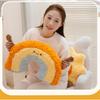 Minimalist style star pillow, cute sun cloud plush toy, bedside waist pillow, sleeping doll