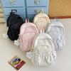 Schoolbag Small Fresh Star Schoolbag Girl Soft Sister Cute Backpack College Student High School Student Casual Versatile Backpack Wholesale