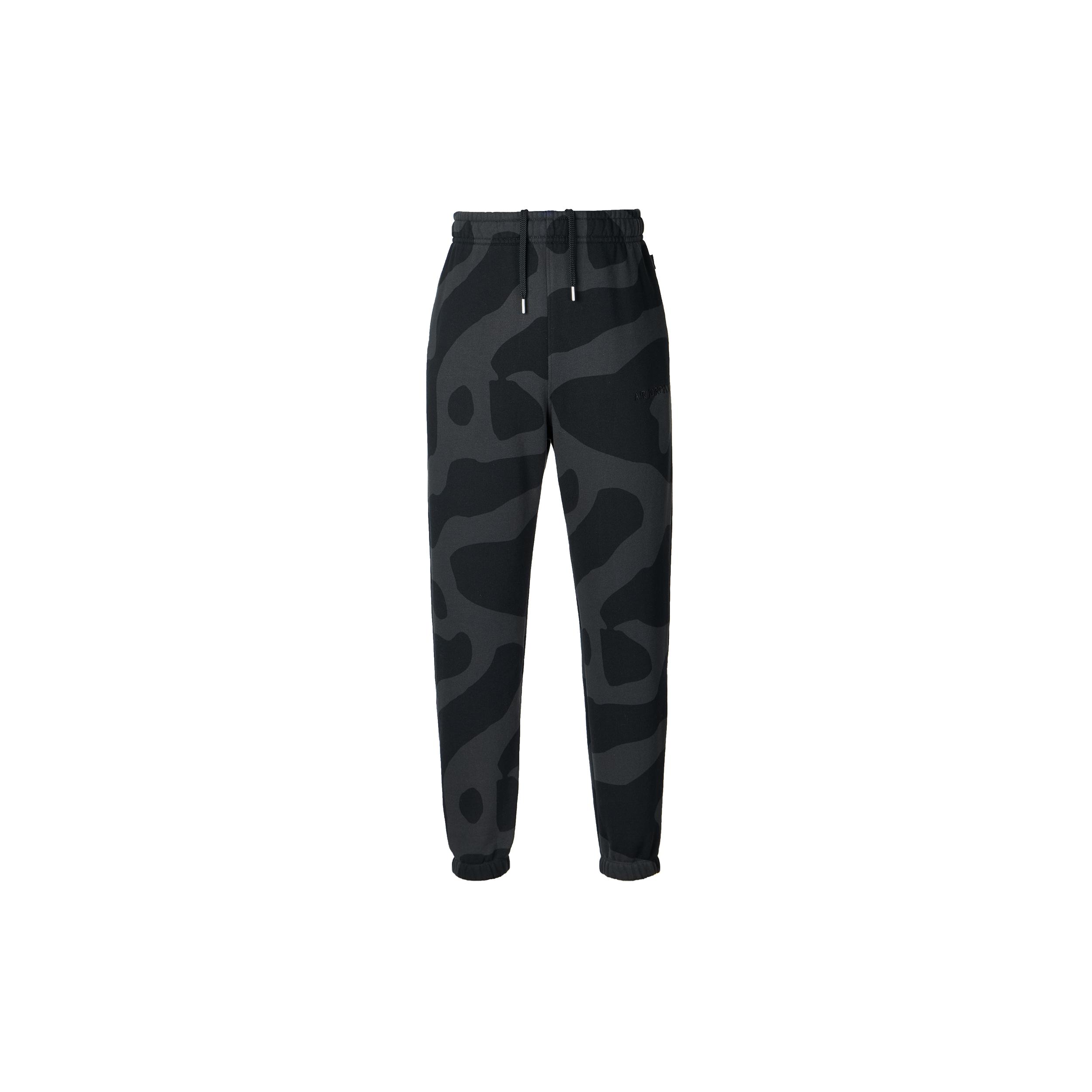 Jordan AirWordmark Knitted Sweatpants Men s Gray Black HF0044-045 M