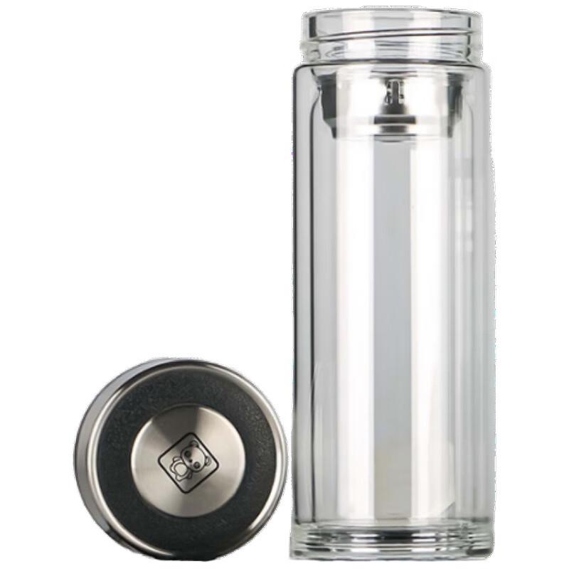 Shangheng Portable Double-Wall Glass Tea Tumbler