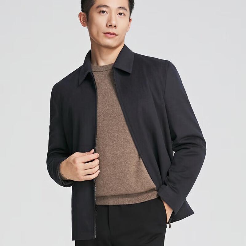 Yagor Men's Business Wool Blend Lined Jacket