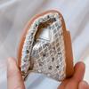 Girls Mesh Shoes Round Toes Kids Princess Shoes Shiny Crystal Elegant Summer Kids Flat Shoes Breathable Non-slip Soft