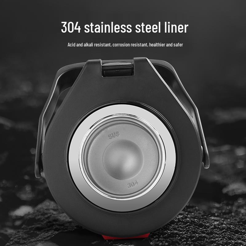 Large Capacity Stainless Steel Thermos for Men and Women - Portable Outdoor Water Bottle for Car and Home Use