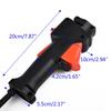 26mm Tube Lawn Mower Switch Black Handle Brush Cutter Switch Throttle Cable Handle  Engine Trimmer