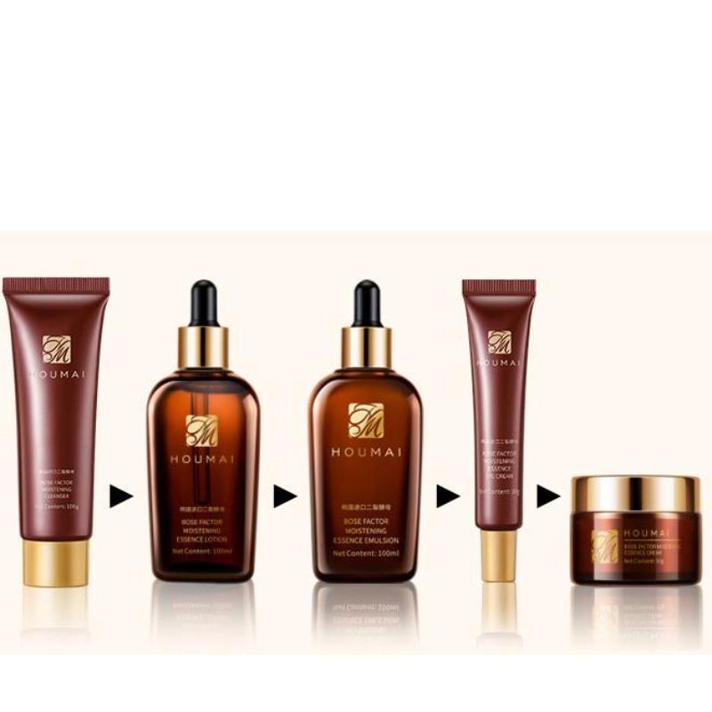 

HOUMAI Bose Factor Набор увлажняющих эссенций, осветляющий кожу, сужающий поры, набор для ухода за лицом 380ml