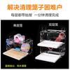 Drawer hamster cage cheap large acrylic tray transparent empty cage oversized villa easy to clean