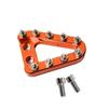 Aluminium Motorfiets Achterrem Pedaal Pads Treeplank Tip voor KTM SX SXF EXC EXCF XC XCF XCW XCFW TC TE 2008-2016 voor Husqvarna