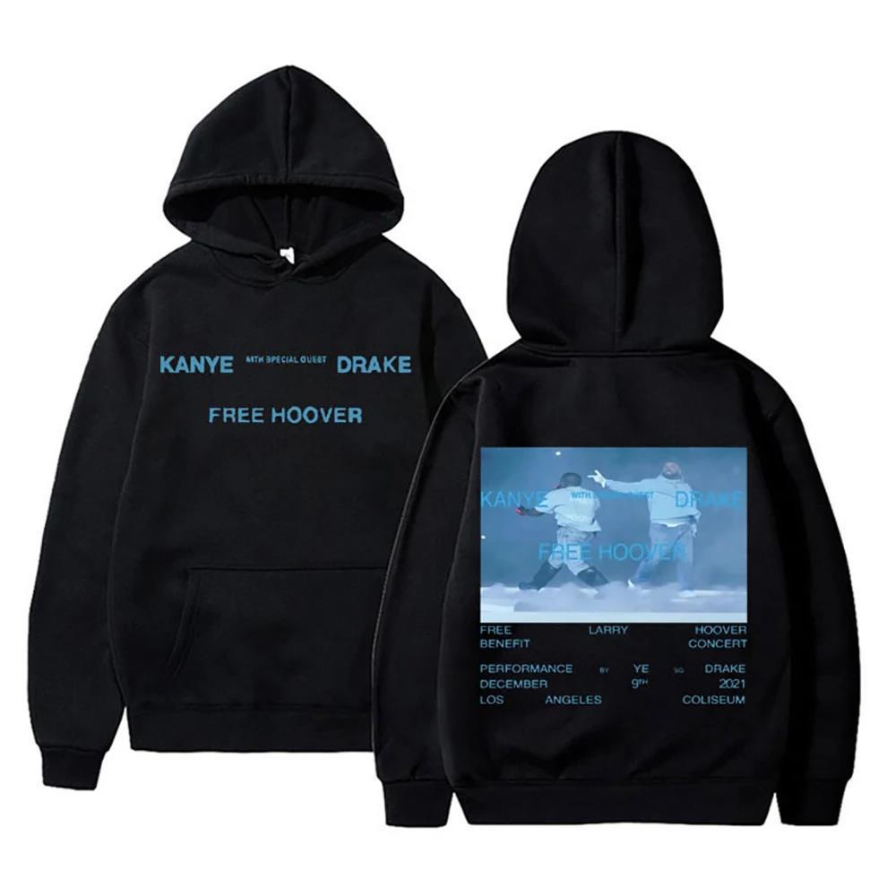 Kanye Beer Fleece Sweatshirts Men Women Casual Hoodies Unisex Autumn Winter Fleece Streetwear