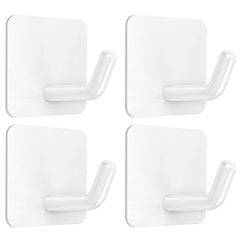 Weds Stainless Steel Punch-Free Sticky Wall Hook for Clothes, Bathroom, Kitchen, Toilet, or Fitting Room.