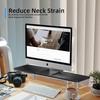 Suptek Monitor Stand, Display Stand, Computer Monitor Stand, Desk Stand, PC Stand with Keyboard Storage, MST016