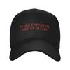 Make Empathy Great Again Red Baseball Cap  Running Hippie Sun Trucker Hat Couple Women Trendy Design Snapback Cap