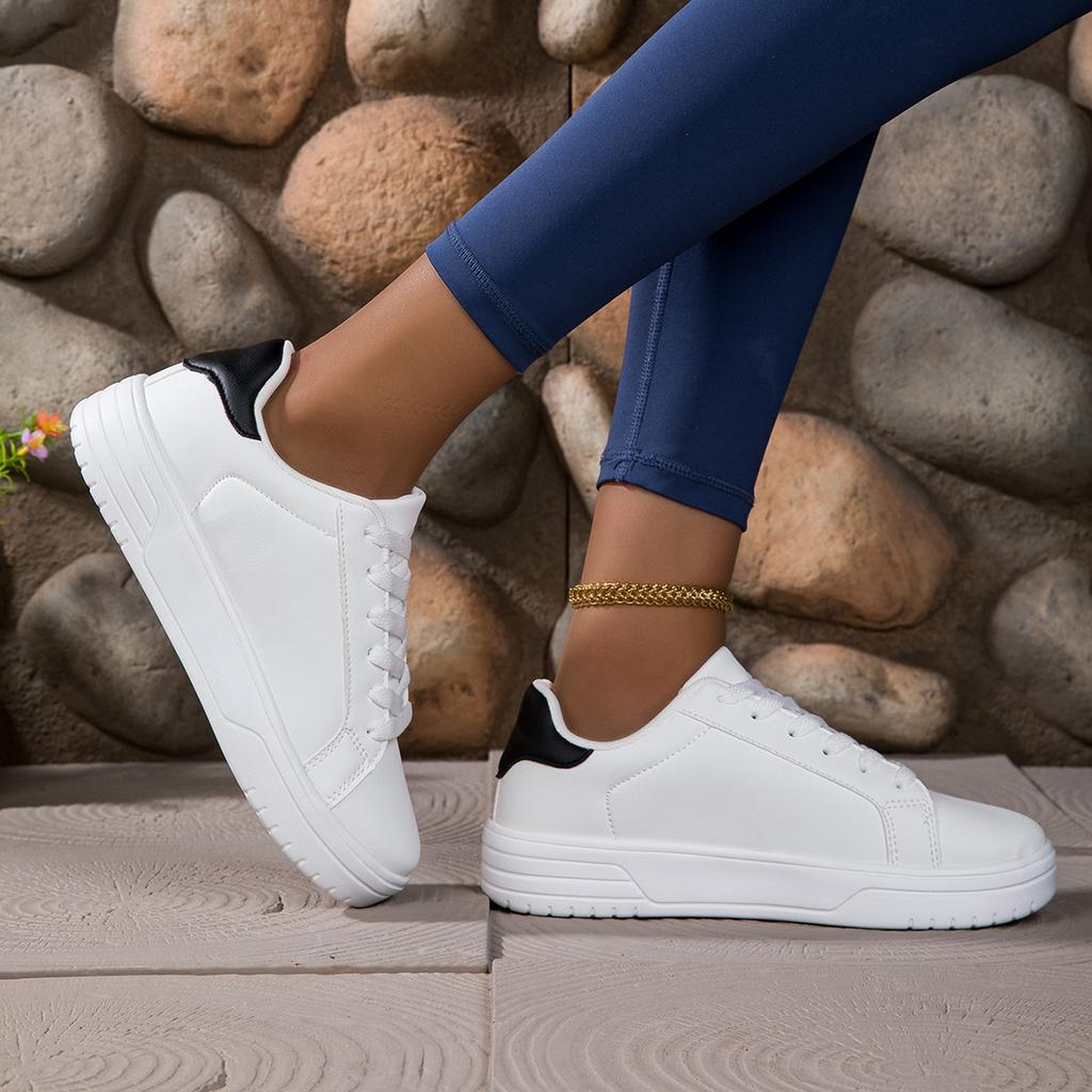 New Women's Shoes Casual Board Shoes Women's Tide White Shoes Fashion Single Shoes Student Shoes