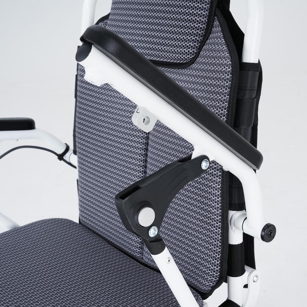 WEYRAL 220 Aluminum Alloy Lightweight Folding Electric Wheelchair For Elderly&Disabled Person 48KM Range 100KG Load 150W Dual Battery