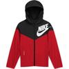 Sportswear Windrunner Logo Print Color Block Hooded Jacket Kids Jackets University-Red CU9301-011