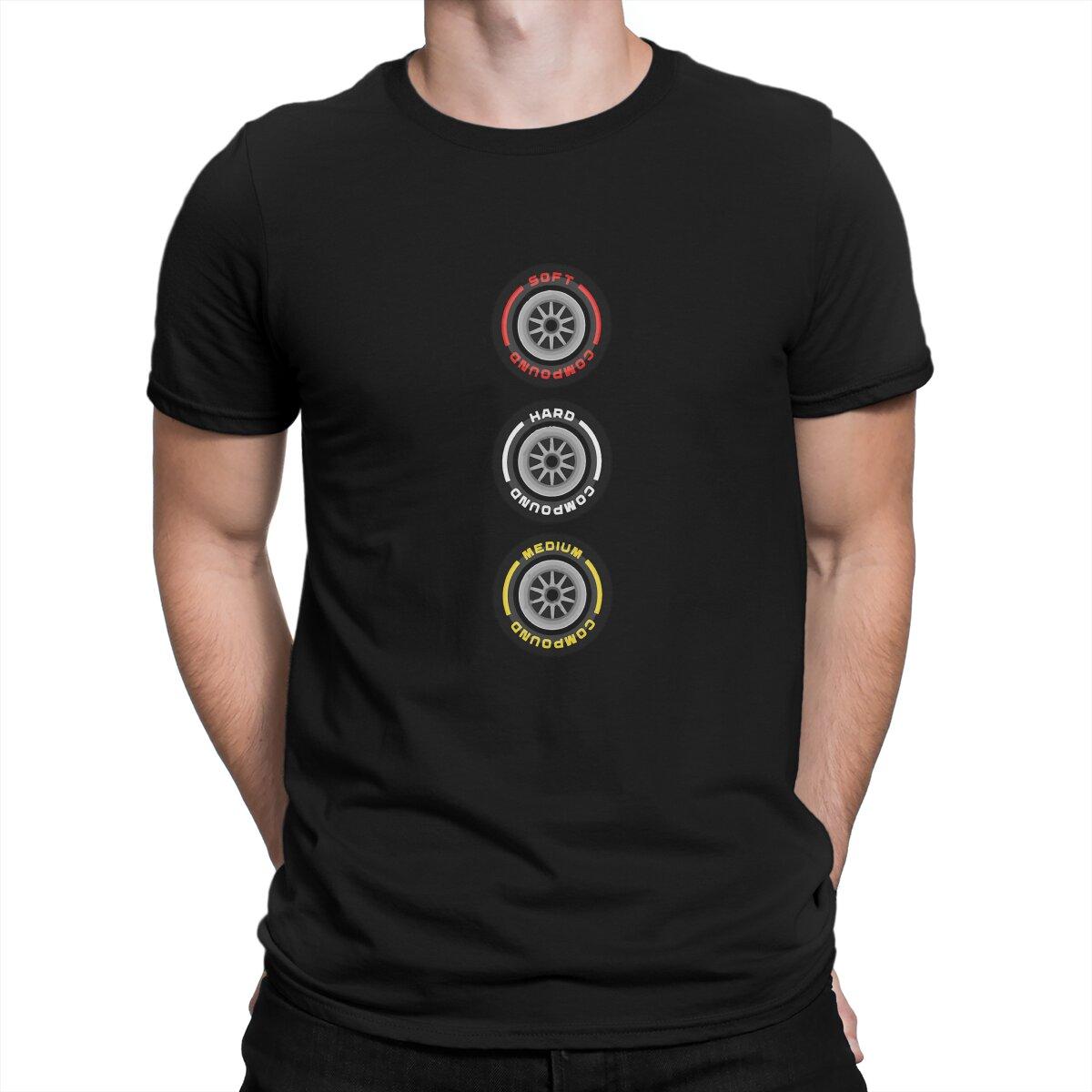 

Box Box Box F1 Tyre Compound F1 Formula 1 T Shirt Graphic Crewneck TShirt Polyester Short Sleeve 4XL