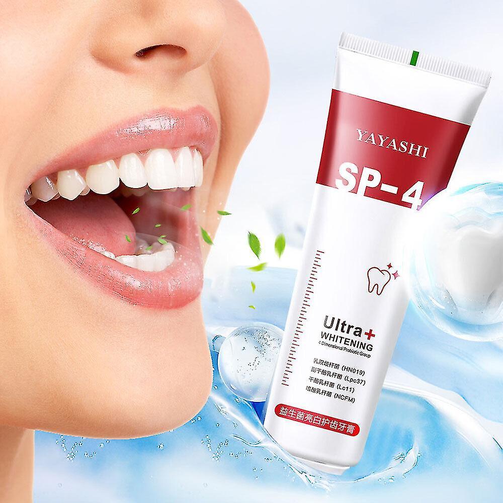 3x 2024 New Sp-4 Probiotic Toothpaste, Yayashi Sp-4 Toothpaste Whitening