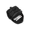 Li Ning Sports Lifestyle Series Water-Resistant Eco-Friendly Zipper Closure Polyester Sports Backpack Unisex Backpack Black ABSU159-1