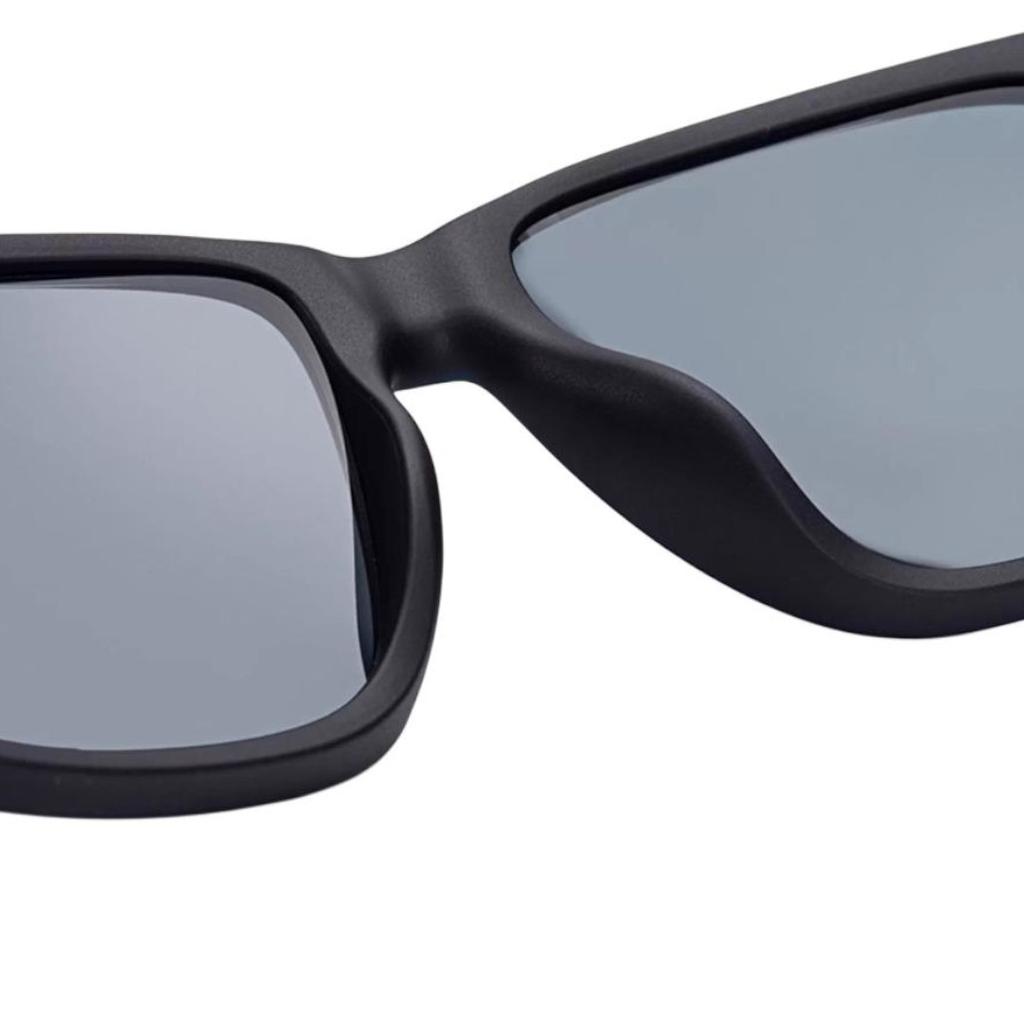 Emporio Armani Logo Design Square Sunglasses Unisex sunglasses Matte-Black AX4041SF-815787