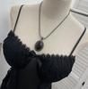 Sheer Lace Trim Camisole with Chest Pads and Slim-Fit Boning