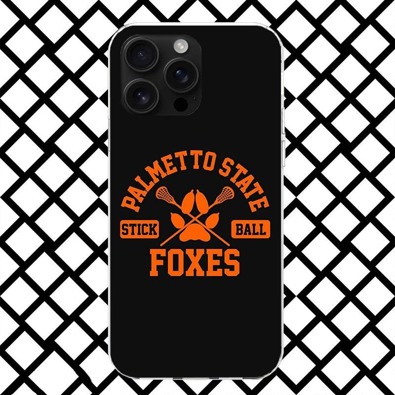 Andreil All For The Game Palmetto State Foxes Phone Case for iPhone 17 Air 16 16E 15 14 Plus 13 Mini 12 11 Pro Max 7 8 + SE 2020