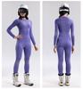 X-BIONIC Women's Skiing Compression Underwear Set - Sweat-Wicking, Quick-Drying, Warm, and Tight.