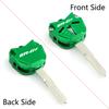 For Kawasaki ER-6F ER 6F ER6F Ninja 400 650 ZX-10R Versys 2026 Accessories Motorcycle Key Shell Key Case Cover Key Chain Keyring