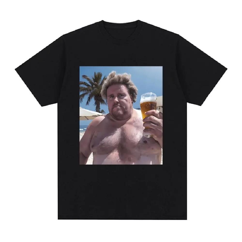 

Drachenlord Poster Delicious Beer on Madeira Graphic T-Shirt Men Women Clothing Fashion Vintage Short Sleeve T-shirts Streetwear XXXXXL чорний