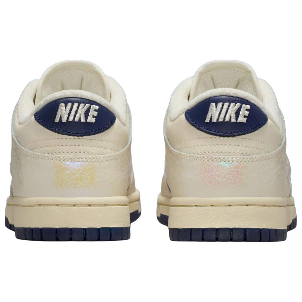 Nike  Dunk Low Soft Pearl Women Sneakers Cream Midnight-Navy Multi-Colour IM6571-027