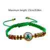 Colorful String Bracelets Religious Jewelry with Symbols Judes Charm Handchain Handmade Knots Rope Bracelets for Womens Man