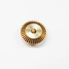 1: 2 Right Angle 0.5M 20/40 Teeth Reduction Drive 2/3/4/5/6mm Model Static Modification DIY Brass Bevel Gear