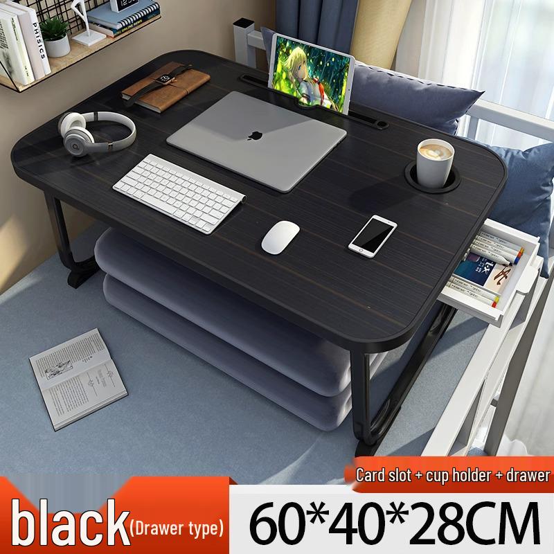 Foldable Bedside Laptop Table: Portable Study Desk and Bay Window Stand