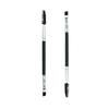 Double-Ended Eyebrow Brush Spiral Comb & Angled Brow Powder Brush Professional Makeup Tool