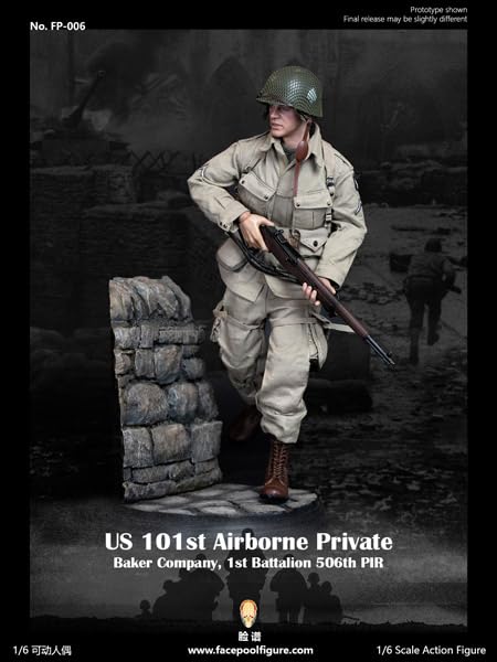 Facepoolfigure FP006 Movie Anime Game Military Soldier Airborne Action Figure Ryan 1/6