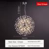 Dandelion Crystal Chandelier - Modern Lighting for Bedroom, Living Room, Bar, and Clothing Store