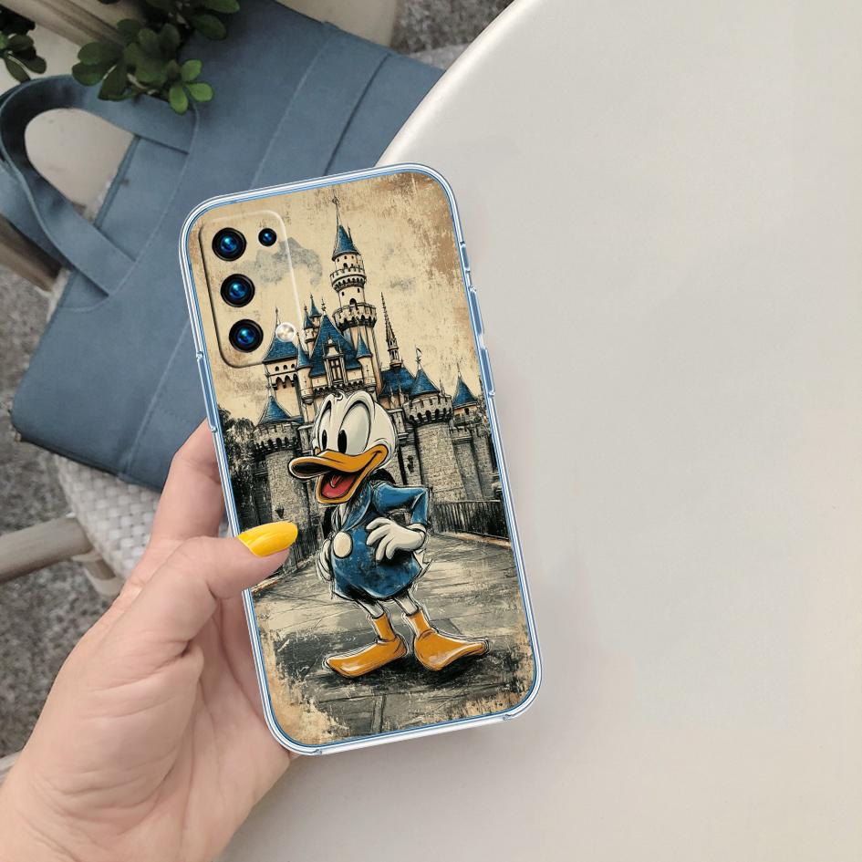 CJ47 DuckTales Donald Duck Phone Case for Motorola Moto Edge 20 30 40 50 S30 Fusion Ultra Pro Neo Lite + G200 G23