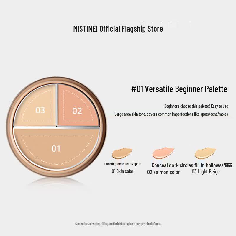 Mistine Three-Color Concealer Palette
