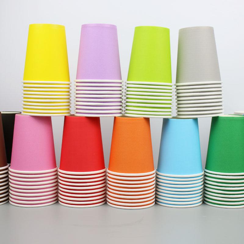 Colorful DIY Paper Cups for Kindergarten Arts & Crafts